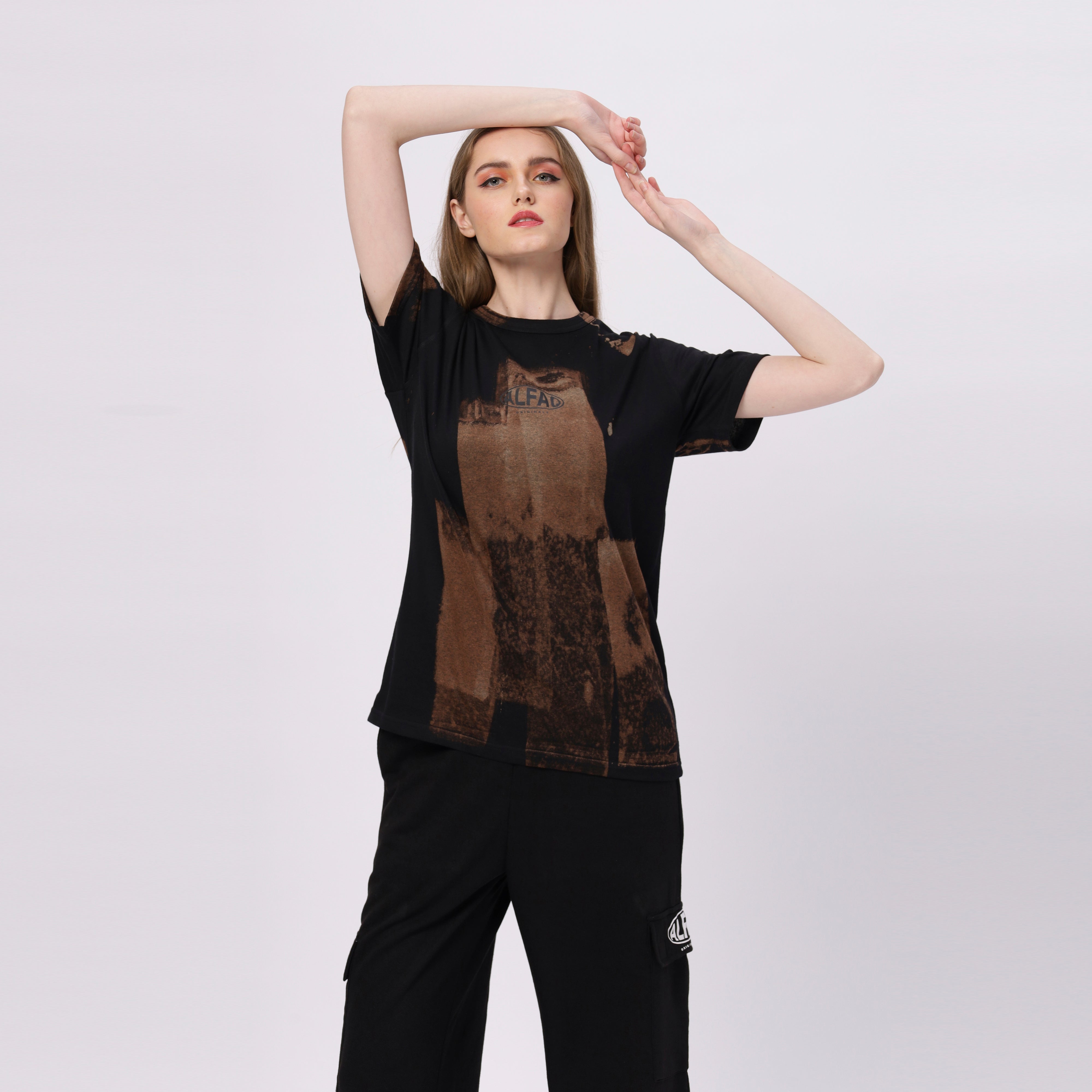 Alfaq Orignal Strap Oversized Tshirt - Alfaq